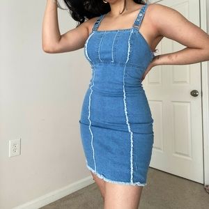 Denim Short Dress